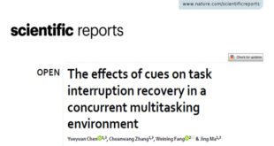 The effects of cues on taskinterruption recovery in aconcurrent multitaskingenvironment